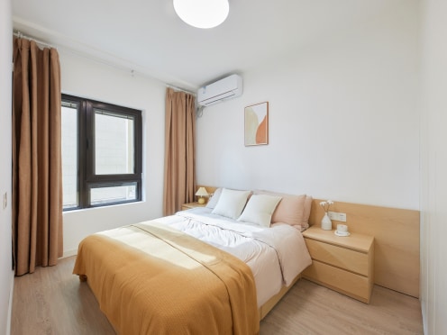 独栋·爱住 万科青藤公园店 华师大交大陪读 品质一居  保障房直租  燃气做饭  民用水电  拎包入住 1室1厅