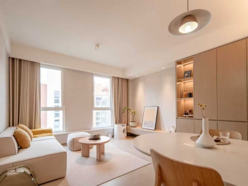 独栋·爱住 安亭自持精品公寓 【安亭优选】精装修一室一厅/近同济嘉定校区/可月租月付/免费健身房/宠物友好 1室1厅