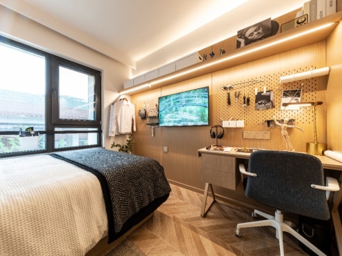 独栋·爱住 天空之城爱住自持精品公寓 特惠短租、精致朝南一居、白领优选、商贴环绕、拎包入住、宠物友好 1室1厅