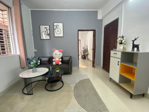 独栋·居+公寓 菉塘54号店 鼎盛对面龙丁村一房一厅带大阳台出租，家具齐全，可拎包入住 1室1厅