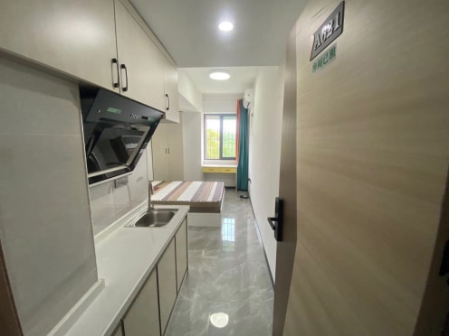 独栋·龙山青创社区 B2栋 环山电梯房新装单间 开间