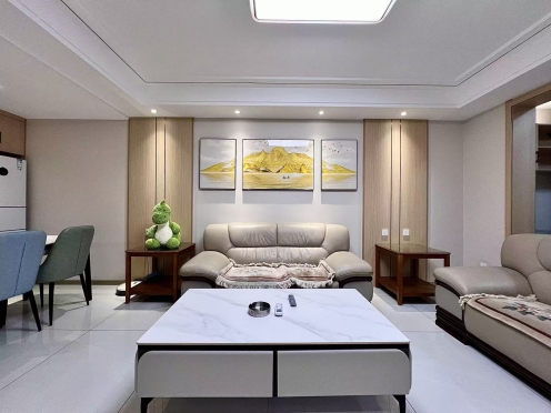 独栋·铂曼公寓 嘉盛园店 直租·精装定制两室两厅·雁滩·城关万达·名城广场·雁北路·大润发·兰州大学·火车站商圈·拎包入住 2室2厅