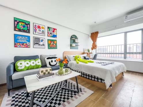 独栋·YOU+社区 创意产业园店 【押一付一】限时优惠 独栋无遮挡大单间 创意产业园区旁 专人管理 电梯精装修 1室1厅