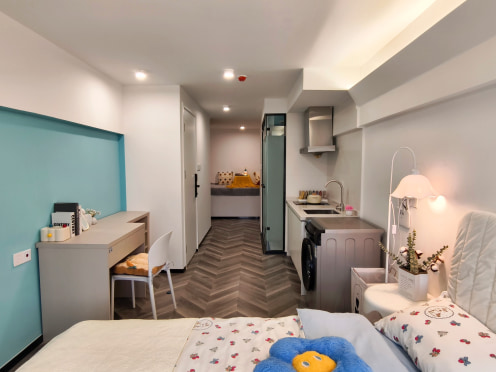 独栋·特星青年公寓 华熙LIVE店 拎包入户价格透明.可养宠物 无中介.可月付.可做房 开间