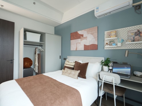 独栋·华润置地·有巢公寓 嘉兴东栅店 年终特惠 免租10天 无中介费 近万达 南湖天地 合乐城 2室1厅