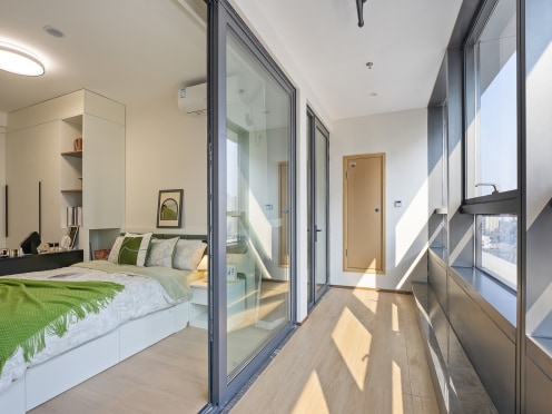 独栋·泊寓 滨江智造谷店 浦沿大学城月付神房装修干净整洁 开间