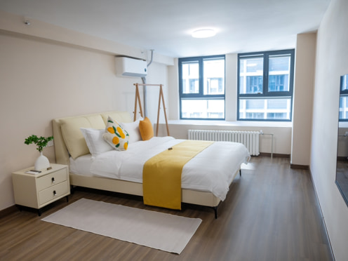 独栋·保利和寓 大连天禧店 东港核心惊喜特惠 近凯丹广场 地铁2号线入户 可短租月付 双门入户 步行可达海边 拎包入住配投影 1室1厅