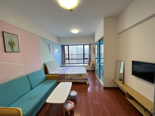 独栋·华佑e家 名富公寓店 湘雅附近 华创富兴商场 芙蓉路名富公寓整租一室 民用水电 1室1厅