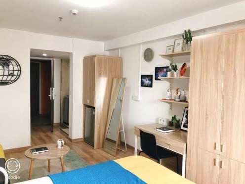 独栋·泊寓 沈辽路店 【免中介可短租·首月300】应届学生3天免费体验 滑翔盛京医院地铁人才公寓 沈辽路万达  保工西站 1室1厅