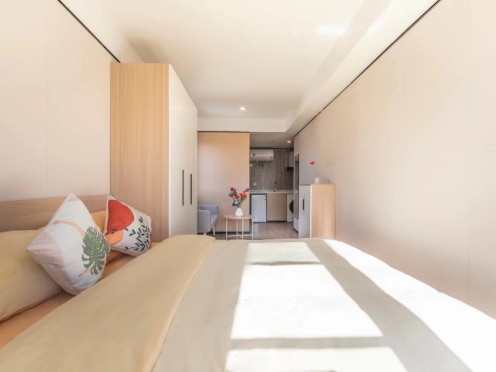 独栋·元尚·首寓 西周店 【0中介费】万象城整租一居室无中介费押一付一支持短租 1室1厅