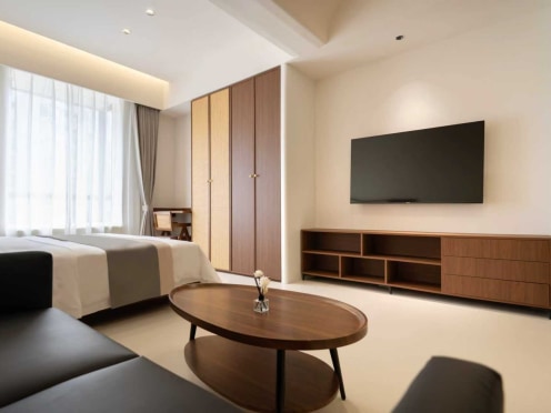 独栋·安泊斐服务公寓 广州天河店 【送免租期】豪华装修全屋智能温馨一居室 开间