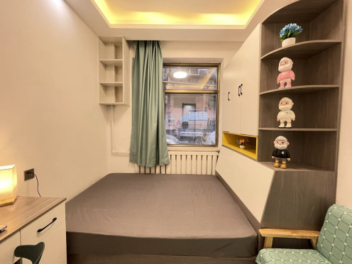 独栋·平台合作机构 久拾知寓焦家湾店 焦家湾地铁口/交通方便/设施齐全/拎包入住/可月付/可短租 1室1厅