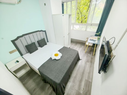 独栋·安选客 牛角沱店 牛角沱轻轨站，打工人专享无中介费大床房E 开间