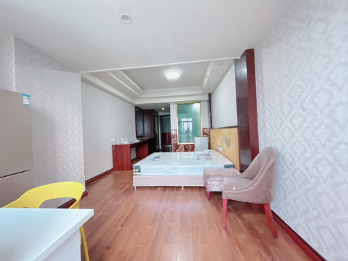 独栋·有一家公寓 德坤新天地店 0中介押一付一光华公园光华大道南薰大道 1室1厅