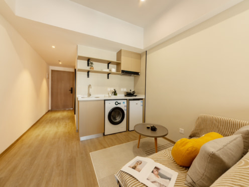 独栋·壹间 海沧花园城 地铁2号线新阳大道3号口50米，招商花园城商场楼上，近双十庚西分校、海沧中学，免物业费网络费 开间