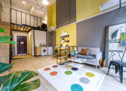 独栋·龙湖冠寓 苏州常熟大科园店 年终大促 常熟理工学院附近冠寓整租温馨Loft复式 1室1厅_天玺租房