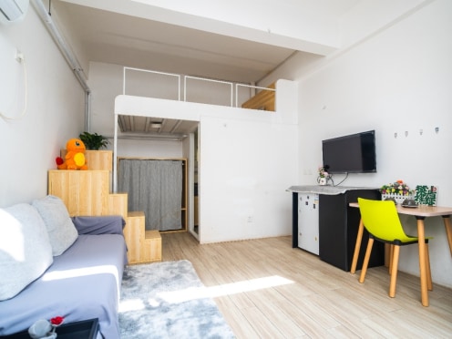 独栋·新源乐创 新源发商贸城乐汇城店 星空房 1室1厅