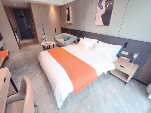 独栋·诗莱德酒店公寓 诗莱德行政公寓店 宁静温馨一居室 1室1厅