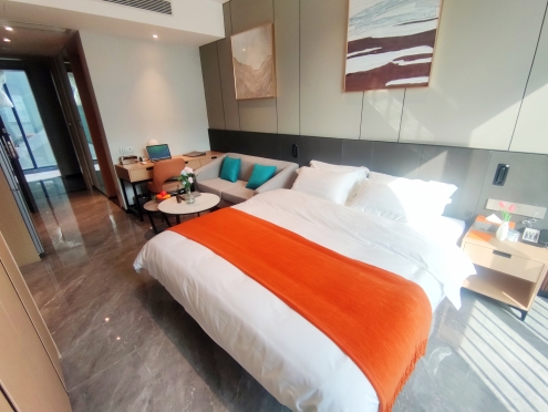 独栋·诗莱德酒店公寓 诗莱德行政公寓 优享 阳光一居室 拎包入住 近华为 开间