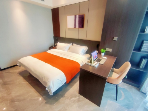 独栋·诗莱德酒店公寓 诗莱德行政公寓 高级奢华一房一厅 拎包入住 1室1厅