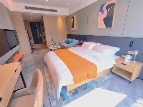 独栋·诗莱德酒店公寓 诗莱德行政公寓店 园林景观大一居室 优惠多多 直租 1室1厅