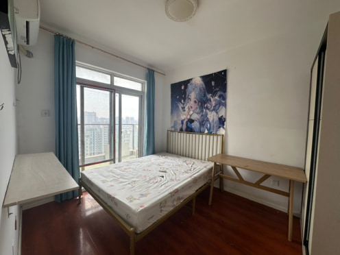 独栋·厢寓公寓 城置国际花园店 合租，可短租，女生合租房，蟠桃附近。拎包入住 3室1厅