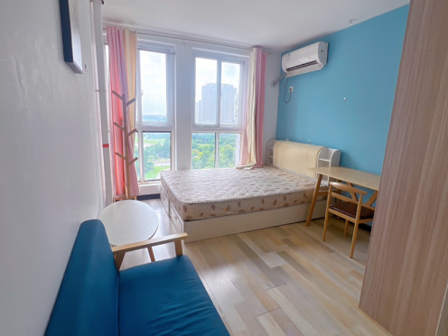 独栋·厢寓公寓 高铁时代广场店 环球港附近公寓  独门独户出租   可短租 开间