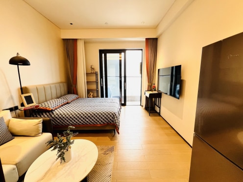 独栋·中洲自营公寓 中洲湾店 （一年起租）豪配精装 轻奢大单间 1室1厅