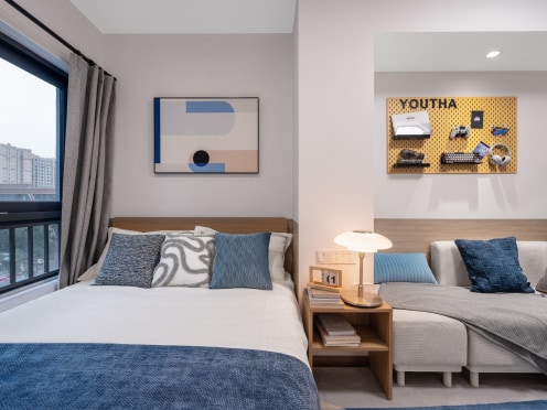 独栋·华润置地·有巢公寓 昭觉寺店 整租可短租 超大空间独立一室 朝南阳光房 拎包入住  铁3号线/1号线 前锋路 春熙路 韦家碾 1室1厅