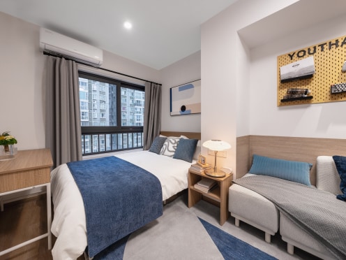 独栋·华润置地·有巢公寓 昭觉寺店 可短租 昭觉寺3号线整租朝南-观景一居 0中介  押一付一 油烟机可做饭 超实惠套一 近驷马桥李家沱 1室1厅