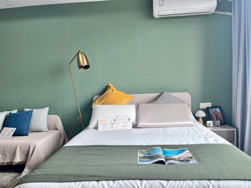 独栋·华润置地·有巢公寓 动物园二店 成都旅游首选 3号线直达春熙路可短租 无中介月付 全景落地窗北欧风近动漫城地铁三号线直达市中心 1室1厅