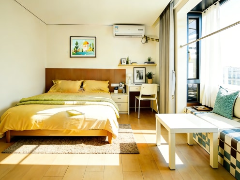 独栋·YOU+国际青年社区-无锡社区 YOU+国际青年社区·解放东路社区 长租减免/地铁附近/押一付一/0中介费 1室1厅