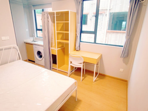 独栋·安居乐寓 福海新和店（新和二区） 福永b口，【安居乐寓】温馨大单间，入住有保障，长租可享8折优惠，押1付1，20-8 开间