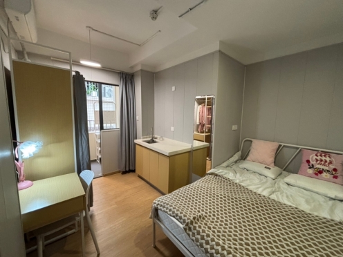 独栋·安居乐寓 福海塘尾东店（十五区） 【阳光】单间带阳台·民水民电·押一付一 【51045】 开间