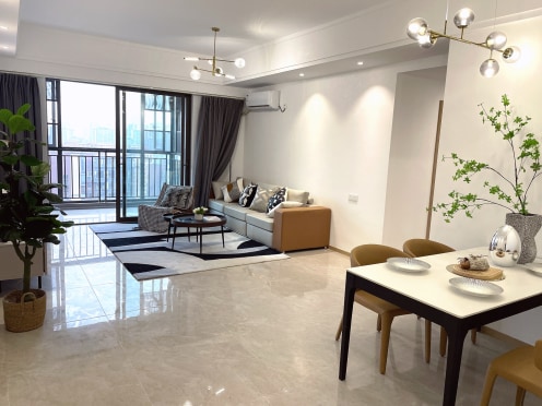 独栋·锦邻公寓 ICC天峻店 套二双卫带阳台拎包入住 2室1厅