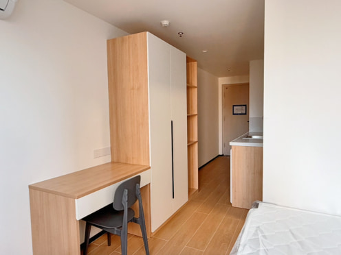 独栋·融寓 融寓广州东站店 品质独居小单间 近双地铁 精装修 押1可开票 开间