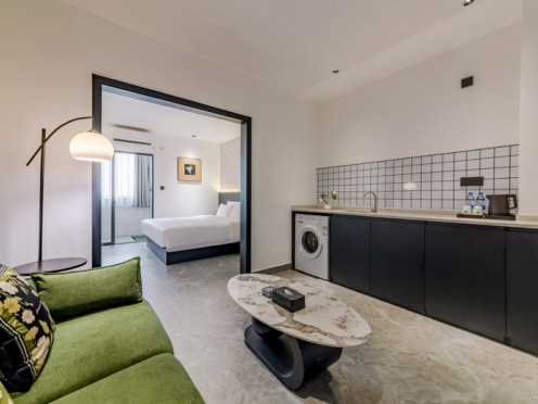 独栋·全嘉智享公寓 大朗店 大朗里悦里含车位智能客控大套房 1室1厅