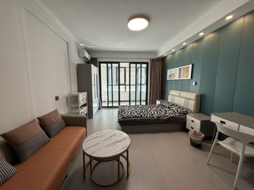 独栋·泉州嘉诚公寓 东海湾御花园 超大阳台 民用水电 包物业 1室1厅