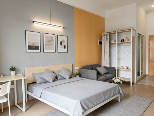 独栋·泊寓 逢源店 【限时8折秒杀价！】优选阳台大单间 开间