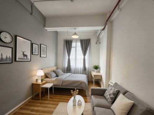 独栋·泊寓 新时代广场店 【签约25个月领1500元优惠券】舒适阳光单间 开间