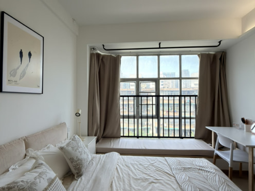 独栋·YOU+社区 五羊邨店 【一站到珠江新城】独栋电梯公寓·限时押一·租期灵活 近地铁 开间