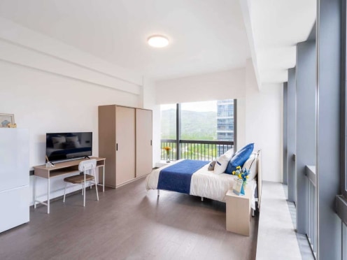 独栋·深合合寓 华润万象店 国企直租 空间宽敞 免中介费 拎包入住 可申请办理居住证 55平豪华大单间 开间