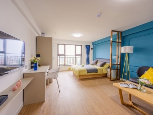 独栋·龙湖冠寓 青岛崂山店 特惠倒计时3天！应届生专属！月付不上浮！近青大海大 开间