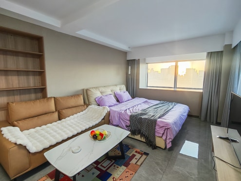 独栋·乐享·微家公寓 将军衙署店 维多利商圈 将军衙署 地铁口  医院 中山路，哲里木路，昭乌达路 1室1厅