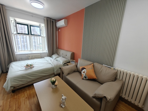 独栋·青岛.恋家 水清沟店 C户型，有暖气 1室1厅