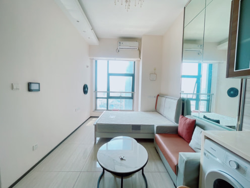 独栋·窝边公寓 恒大名城 温泉大道地铁口，无中介，可短租，可月付 1室1厅