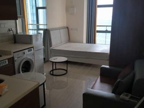 独栋·窝边公寓 恒大名城 温江19号线地铁口，整租套一，无中介，可月付，金强赛事中心旁 1室1厅