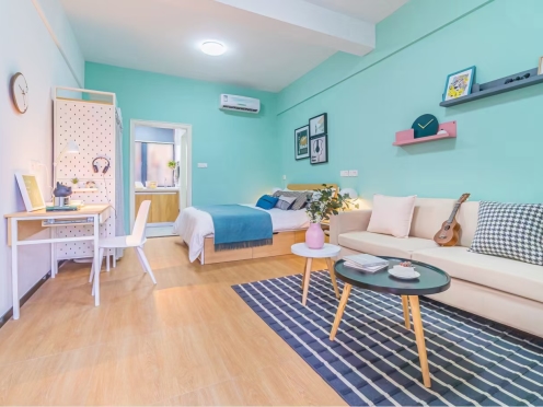 独栋·邦舍公寓 南园村店 独立阳台大单间 开间