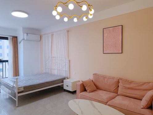 独栋·租建投安居公寓 合生社区并州帝景店 年底优惠租期灵活/可做饭近地铁/朝南温馨配套齐/拎包入住--15 1室1厅