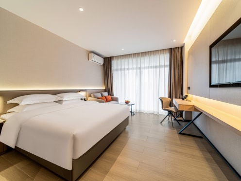 独栋·铂顿元世纪 翠亨新区店 【家的感觉】 氛围感40平通透大单间  0中介费 独立阳台 开间